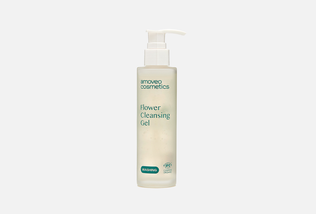 Изображение товара Тонизирующий гель для умывания Amoveo Cosmetics FLOWER CLEANSING GEL