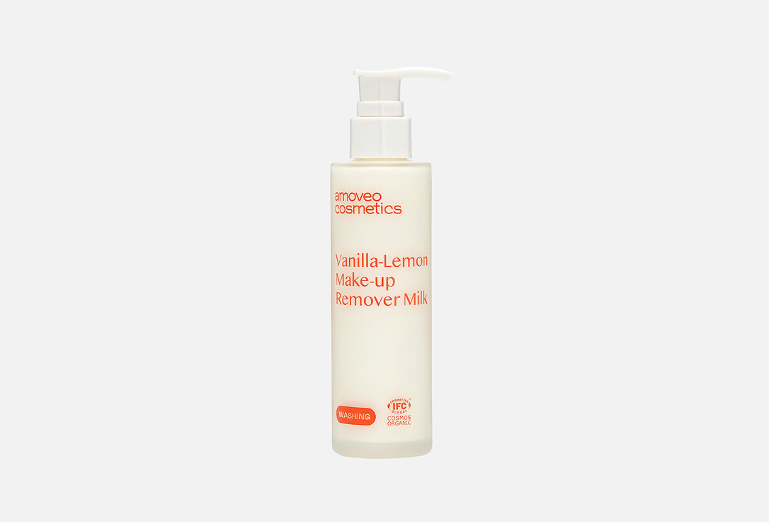 

Молочко для умывания AMOVEO COSMETICS, VANILLA-LEMON MAKE-UP REMOVER MILK 120 мл
