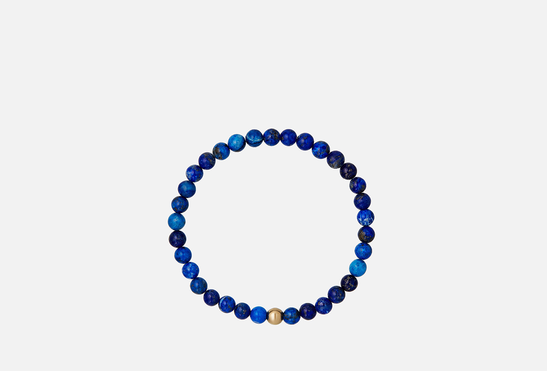 Браслет Mr&Mrs Wolf Men's lapis lazuli bracelet 