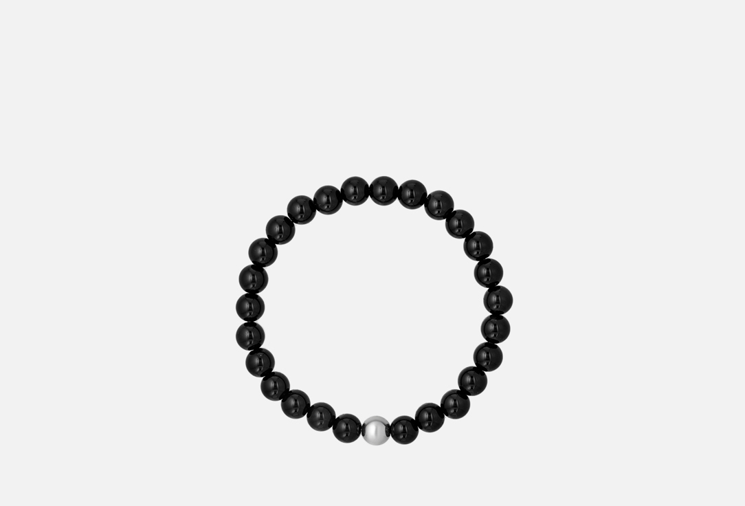 Изображение товара Браслет Mr&Mrs Wolf Men's obsidian bracelet