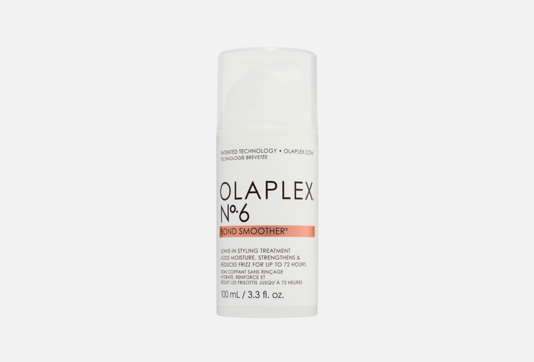 

Термозащитный крем для укладки волос OLAPLEX, No.6 Bond Smoother 100 мл