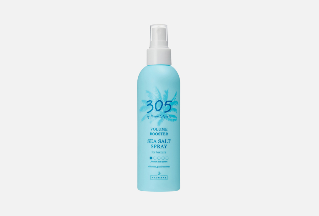 Текстурирующий спрей для волос 305 BY MIAMI STYLISTS VOLUME BOOSTER SEA SALT 200 мл цена и фото