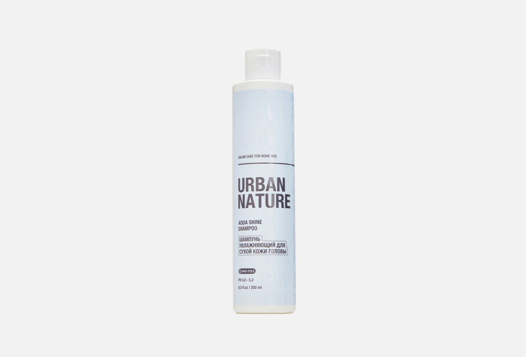 Изображение товара Увлажняющий шампунь для сухой кожи головы URBAN NATURE AQUA SHINE