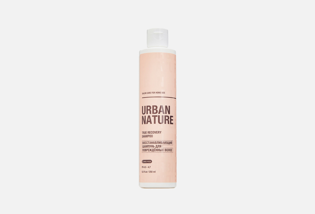 цена Восстанавливающий шампунь для волос URBAN NATURE TRUE RECOVERY 250 мл