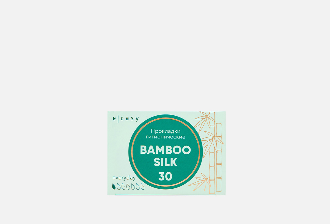 

Прокладки E-RASY, BAMBOO SILK Everyday 30 шт