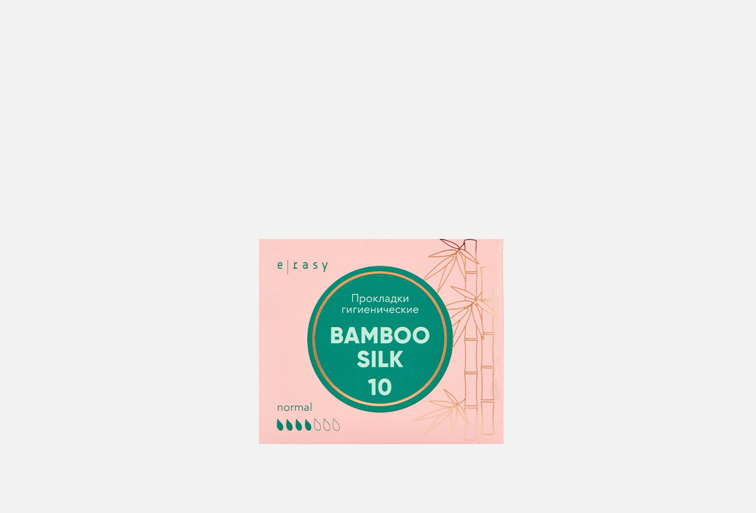 

Прокладки E-RASY, BAMBOO SILK Normal 10 шт