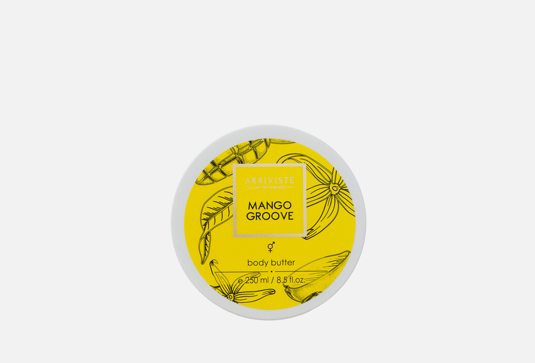 Парфюмированный баттер для тела ARRIVISTE Mango Groove 250 мл лосьон для тела arriviste лосьон для тела парфюмированный mango groove