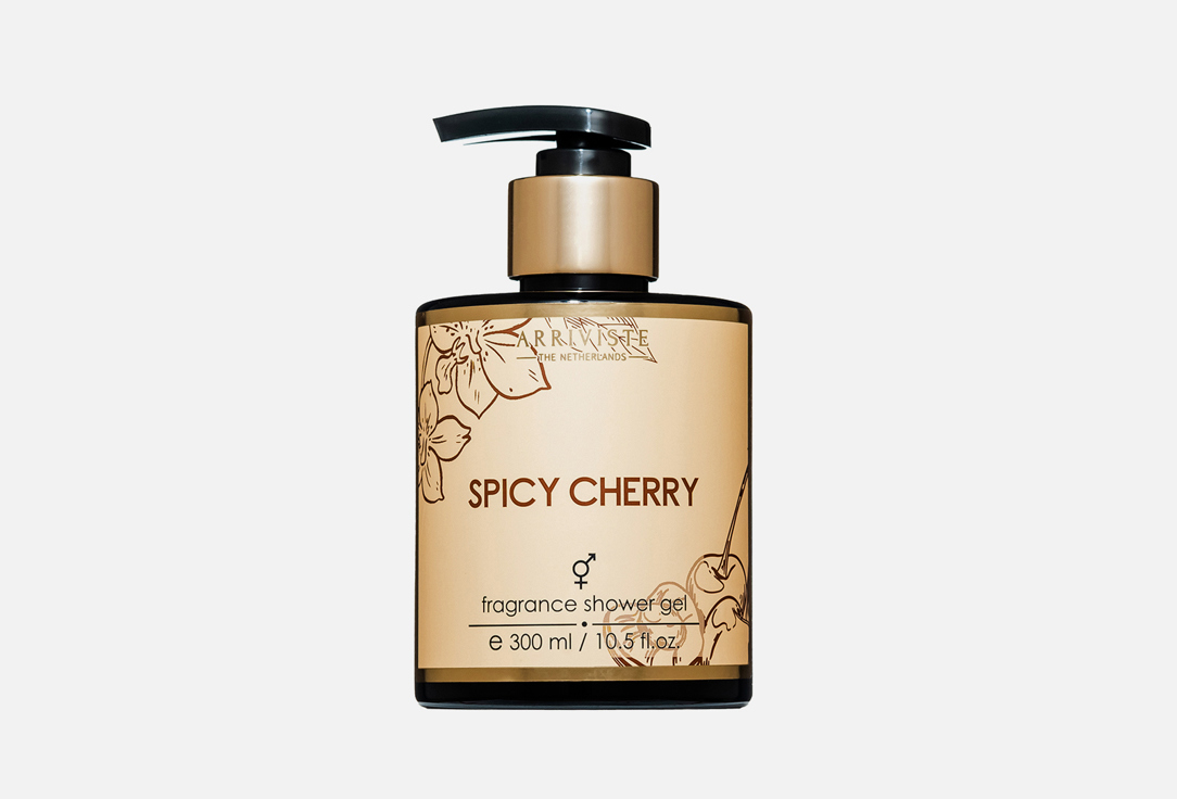 

Парфюмированный гель для душа ARRIVISTE, Spicy Cherry 300 мл