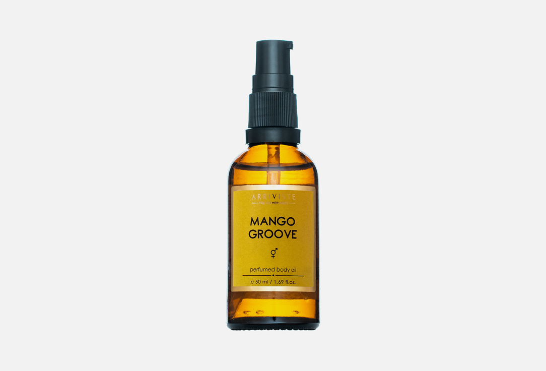 масло для тела arriviste парфюмированное масло для тела mango groove Парфюмированное масло для тела ARRIVISTE Mango Groove 50 мл