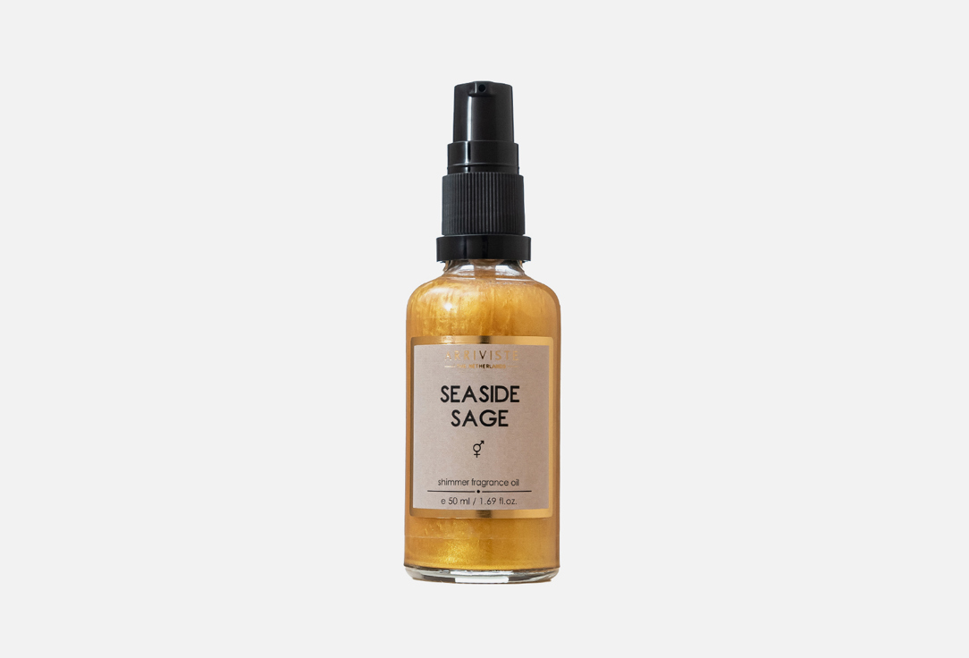 Парфюмированное масло для тела с шиммером ARRIVISTE Seaside Sage 50 мл масло для тела arriviste парфюмированное масло для тела с шиммером seaside sage