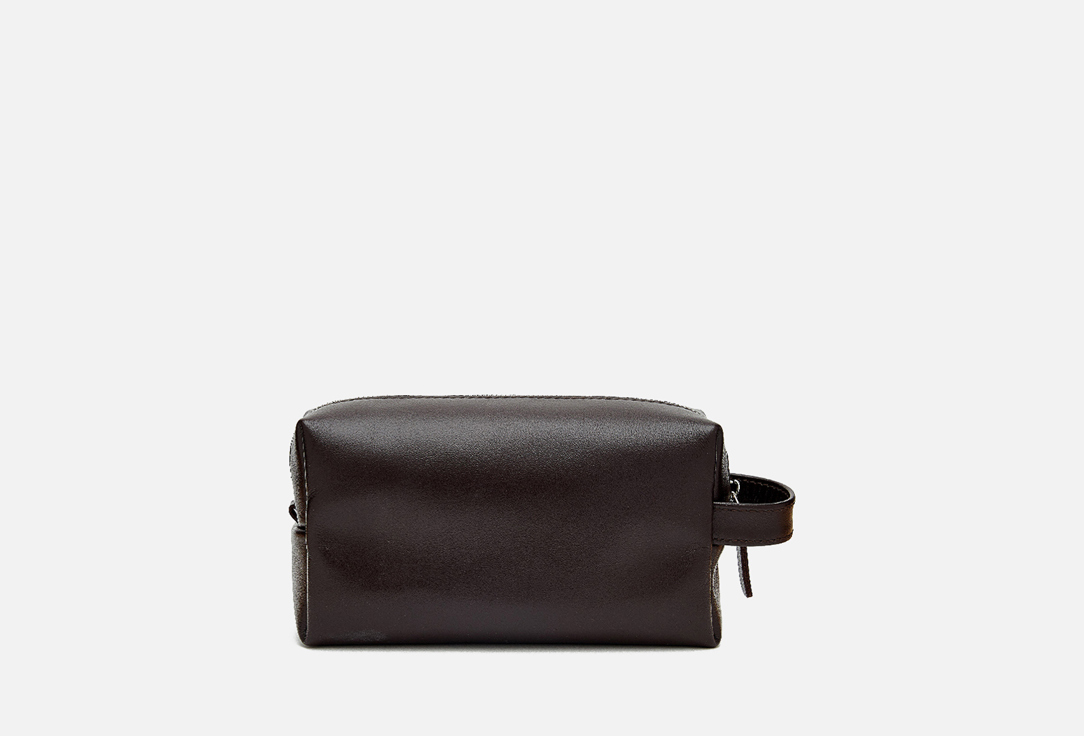 Изображение товара Косметичка кожаная Katrin Urova dark chocolate