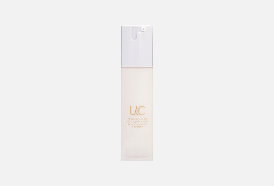 Крем питательный для лица UVINION Colloidal gold and 2 hyaluronic acids 50 мл