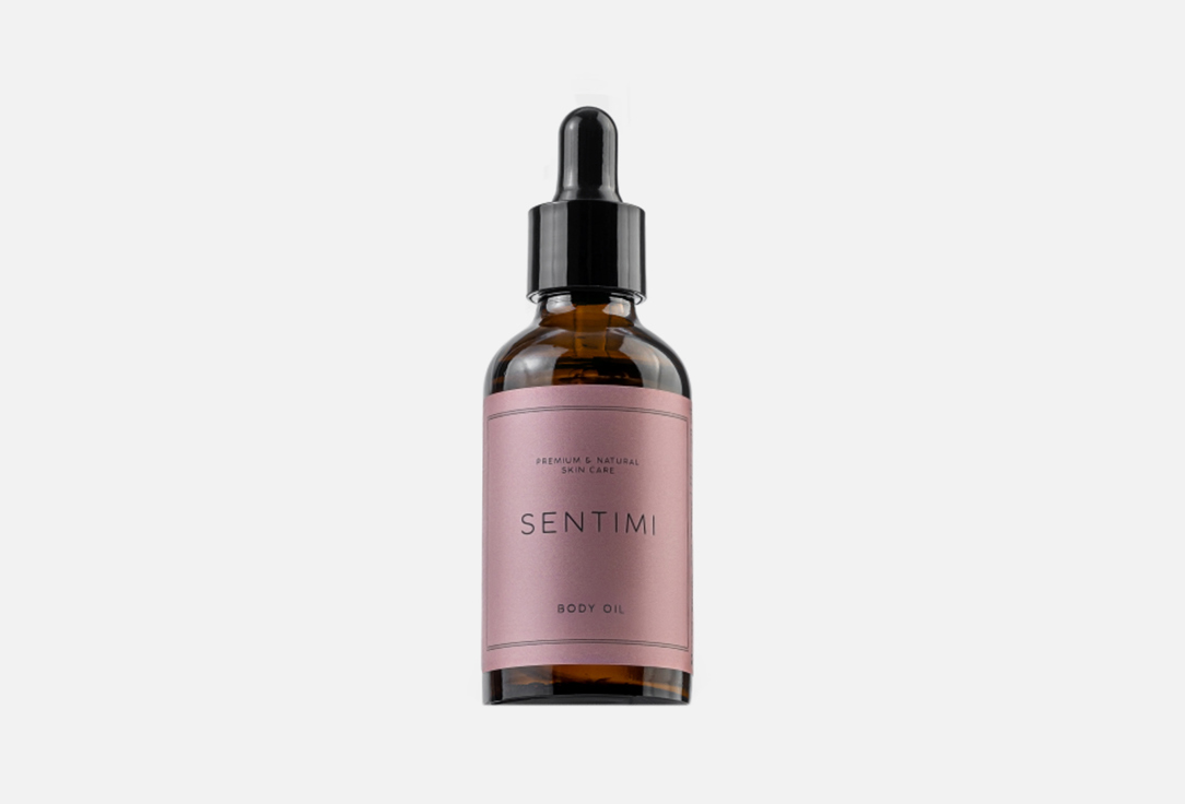 Парфюмированное масло для тела SENTIMI Bergamot and vanilla 