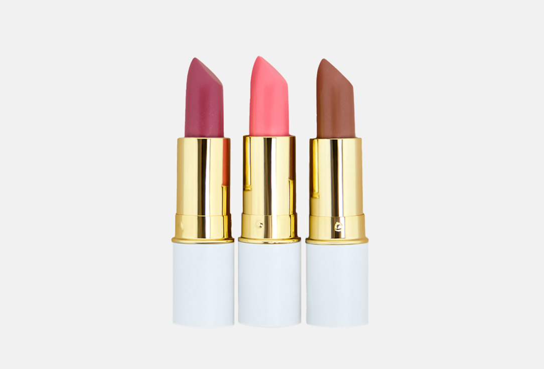 Набор глянцевых помад-бальзамов для губ UVINION Glossy balm lipstick 