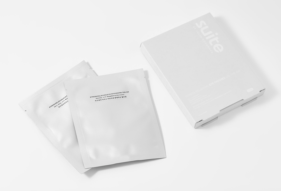 

Гидрогелевые патчи для глаз SUITE BY JULIA GODUNOVA, Stress Relieving 5 пар