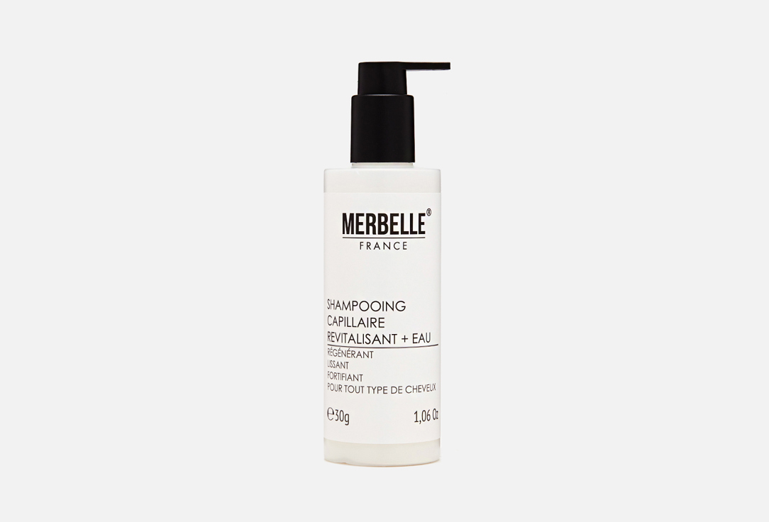 Шампунь-филлер для волос MERBELLE Shampooing capillaire revitalisan+eau 30 г