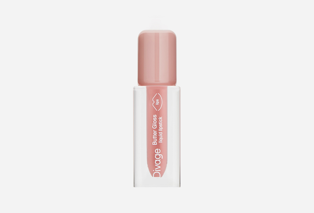 Жидкая Помада для губ Divage Butter Gloss Liquid Lipstick 01