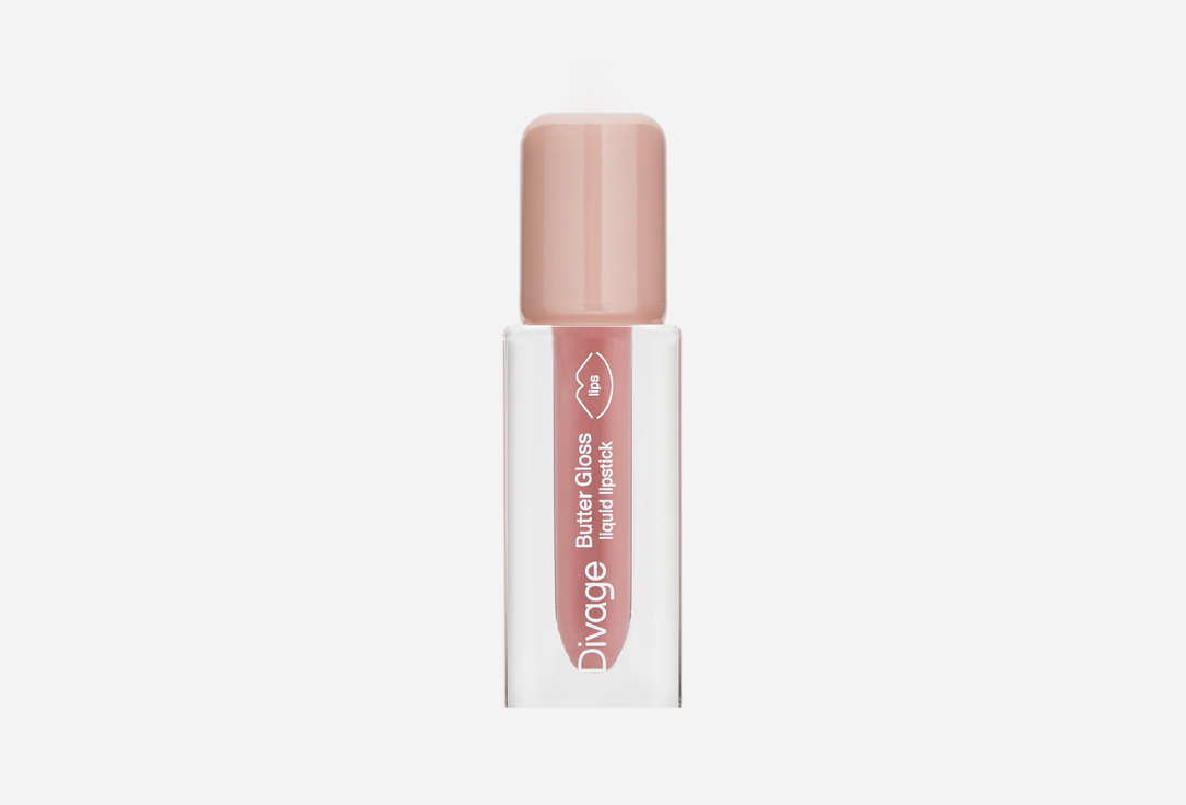 Жидкая Помада для губ Divage Butter Gloss Liquid Lipstick 02