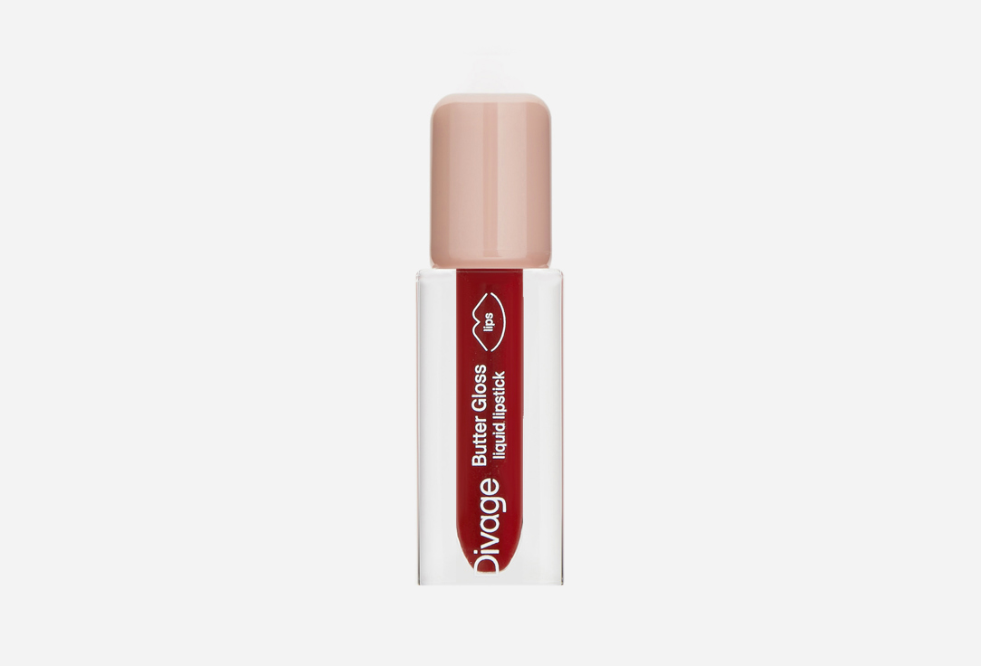 Жидкая Помада для губ Divage Butter Gloss Liquid Lipstick 
