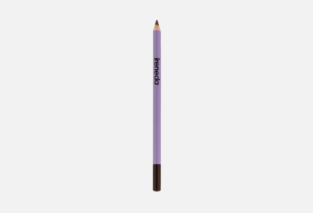 

Карандаш для бровей деревянный с точилкой IRENEDA, Коричневый, Precision Eyebrow Pencil 1.6 г
