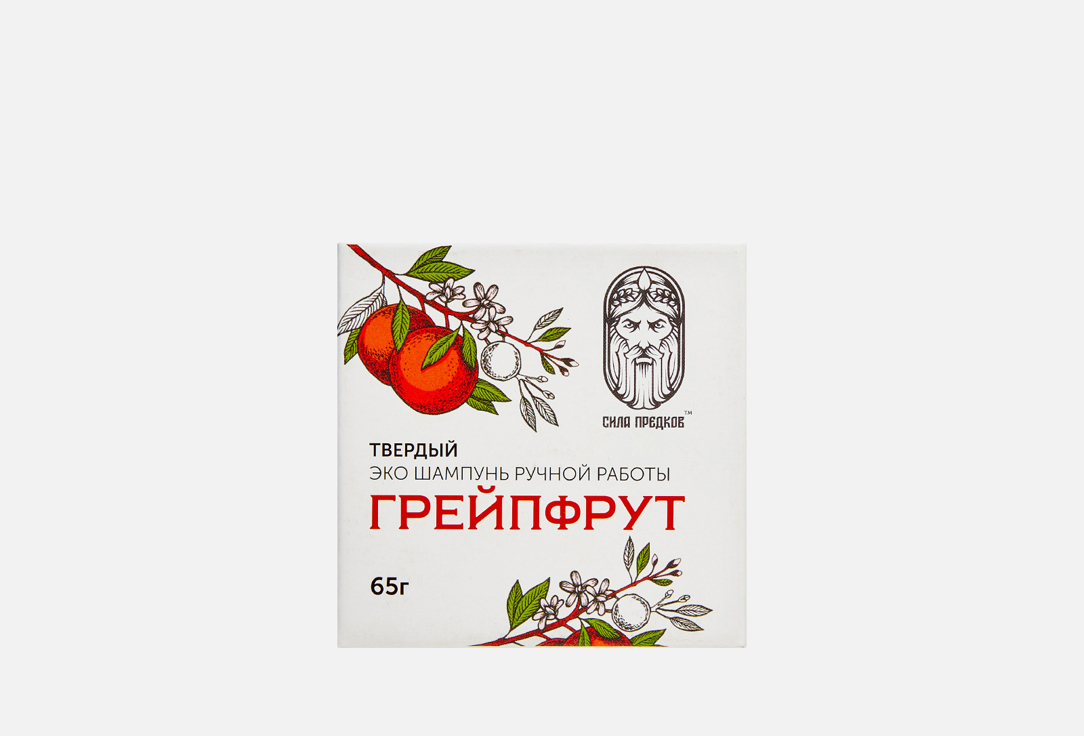 

Эко-Шампунь твердый СИЛА ПРЕДКОВ, Грейпфрут 65 г