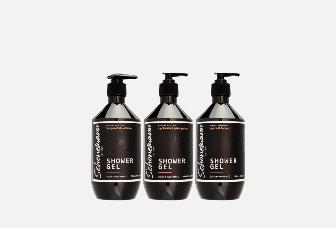 

Набор гелей для душа SCHONEMANN, Relax time 3 шт