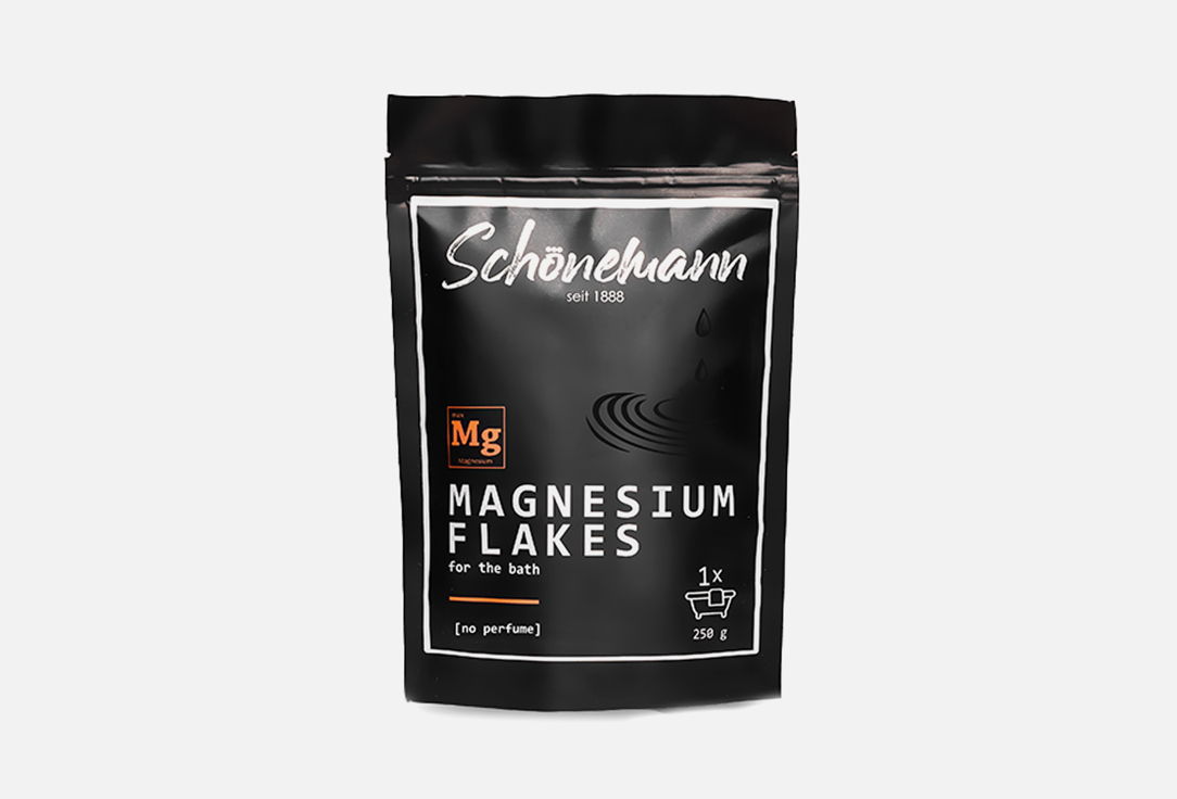 Соль для ванны SCHONEMANN Without additives 250 г набор магниевых хлопьев schonemann aroma mix 6 250гр