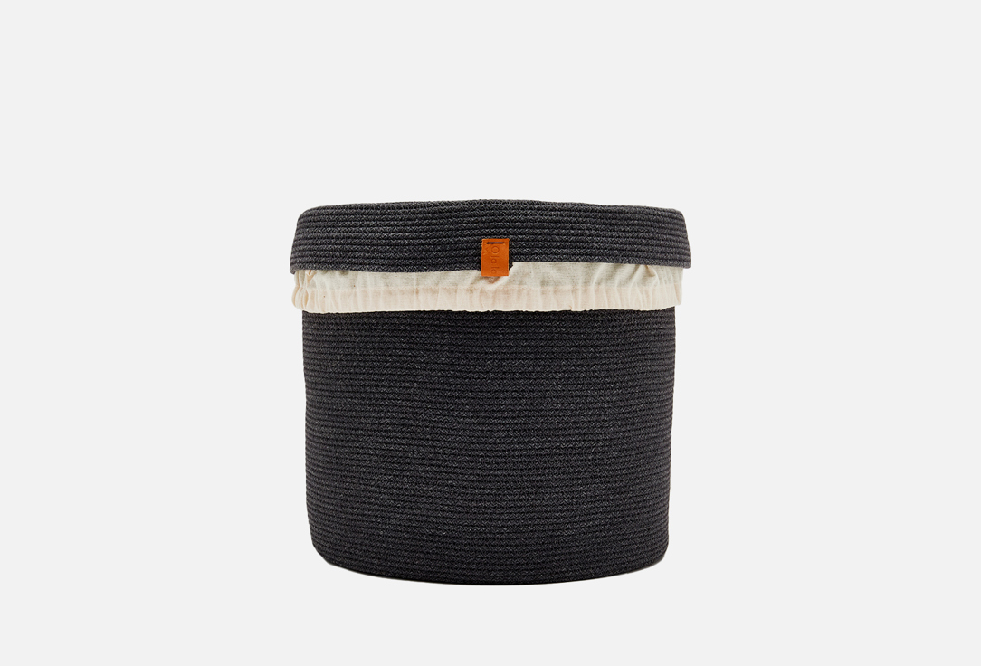 Изображение товара Корзина для белья Olala Home с крышкой 30x30 см из хлопка, Россия