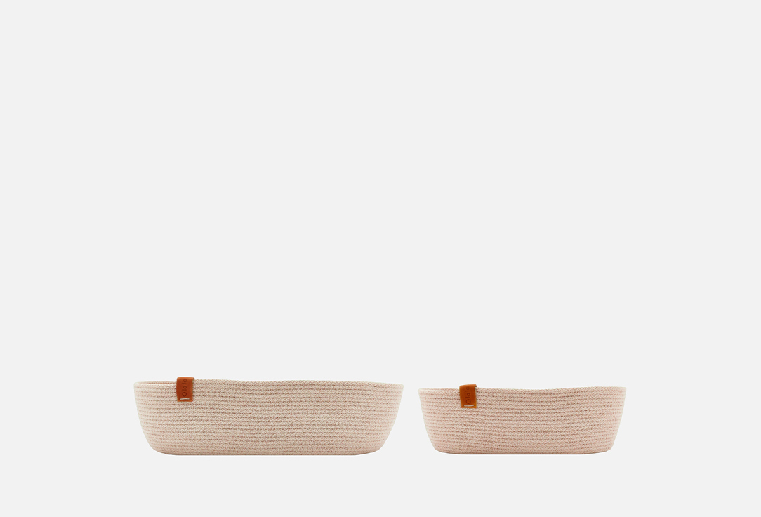 Комплект овальных корзин OLALA HOME Oval baskets 2 шт