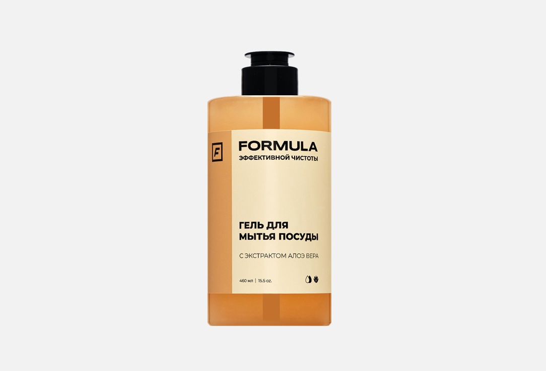 Изображение товара Гель для мытья посуды F FORMULA с экстрактом Алоэ вера