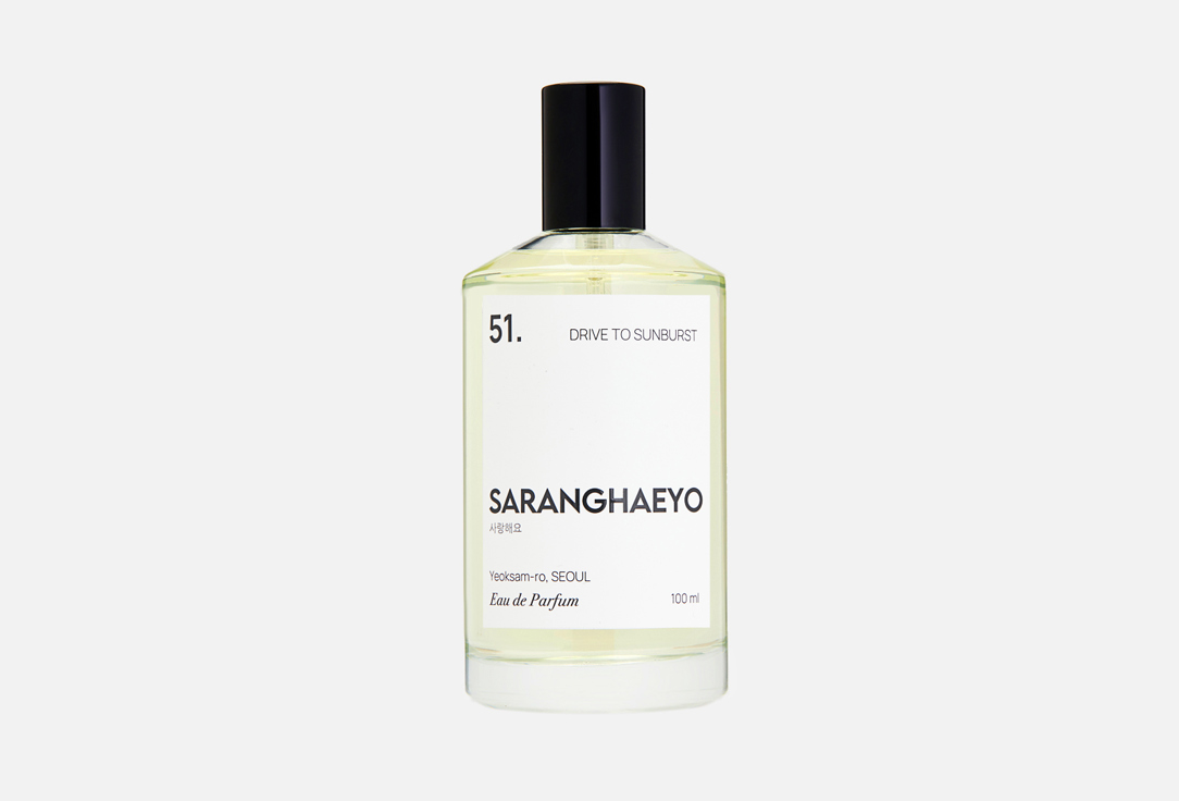 Парфюмерная вода SARANGHAEYO 51. Drive to sunburst 100 мл