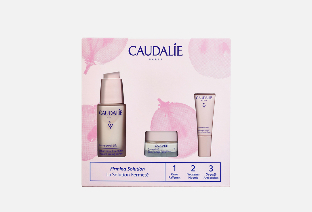Антивозрастной набор для упругости кожи лица Caudalie Resveratrol-Lift  