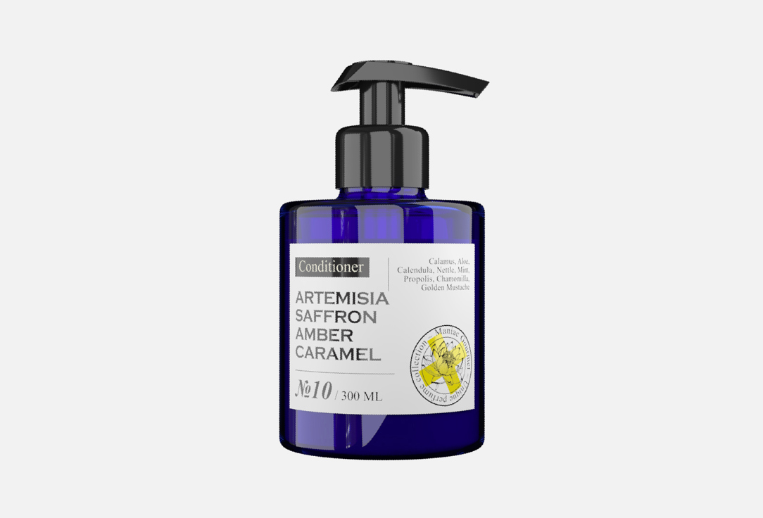 парфюмированный Кондиционер для волос  MANIAC GOURMET №10 artemisa, saffron, amber, caramel 