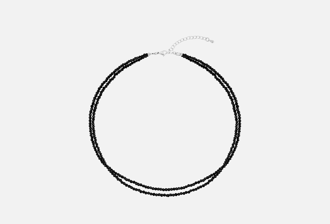 Изображение товара Чокер две нитки Jewel4u черный хрусталь