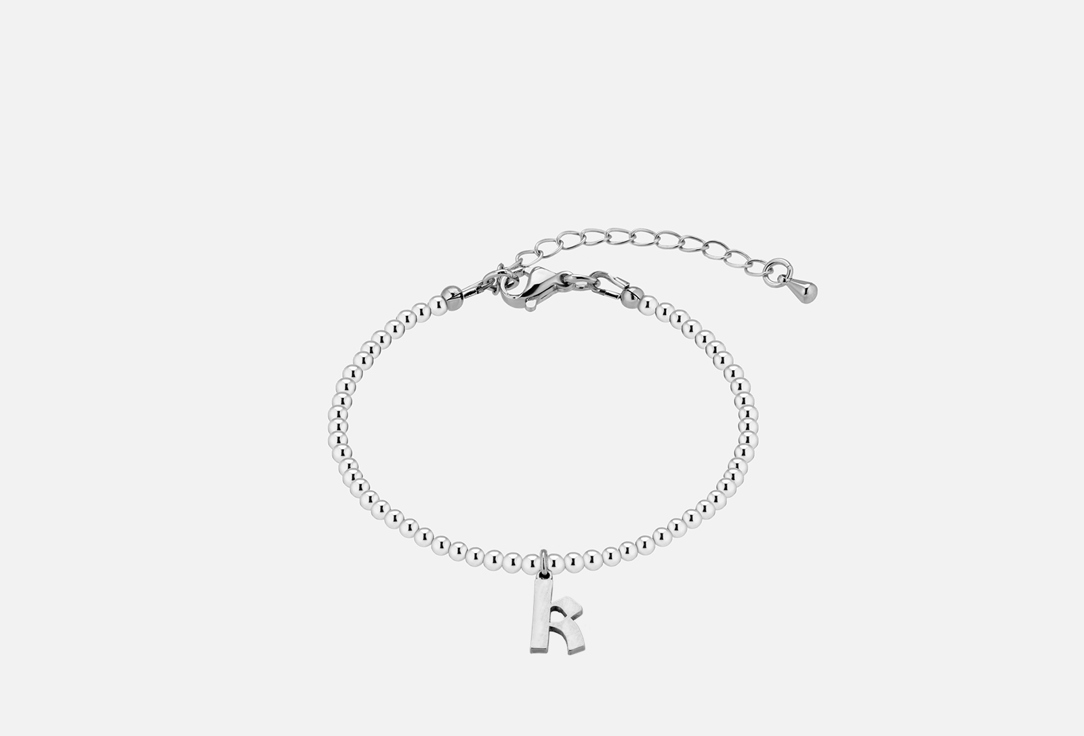 Изображение товара Браслет из гематита Jewel4u с буквой k