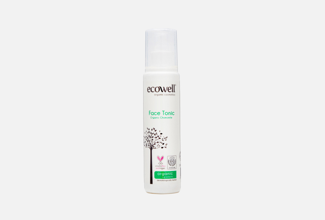 Органический тоник для лица ECOWELL Organic Face Tonic 150 мл