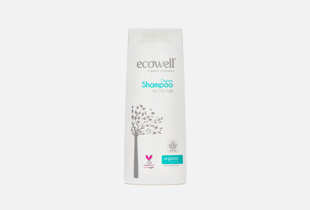 Органический шампунь для жирных волос Ecowell Organic Shampoo  