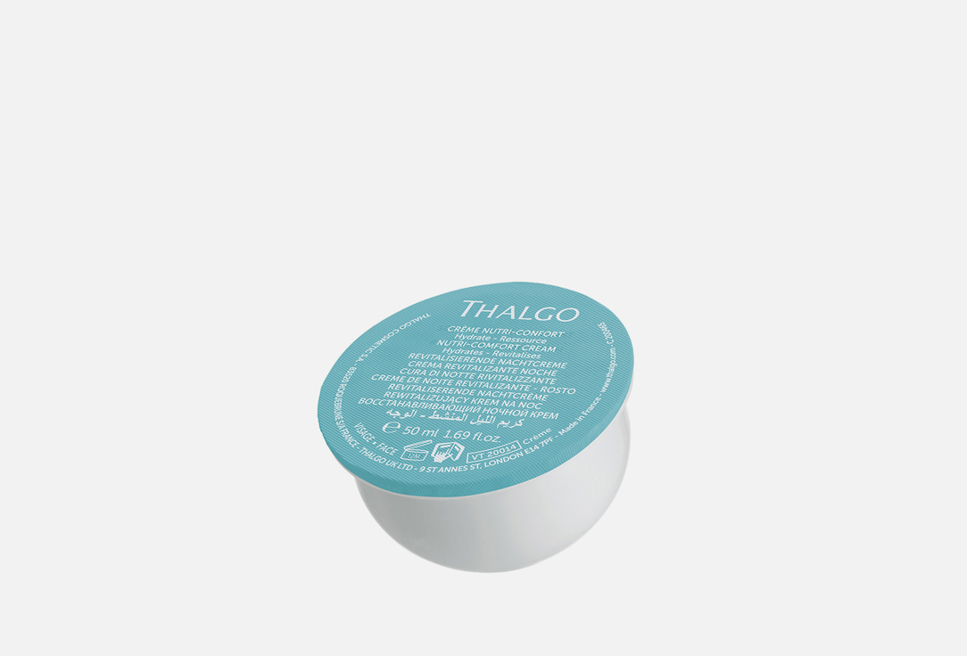 сменный блок восстанавливающего крема для лица THALGO Nutri-Comfort Cream 50 мл сменный блок насыщенного крема для лица thalgo nutri comfort rich cream 50 мл