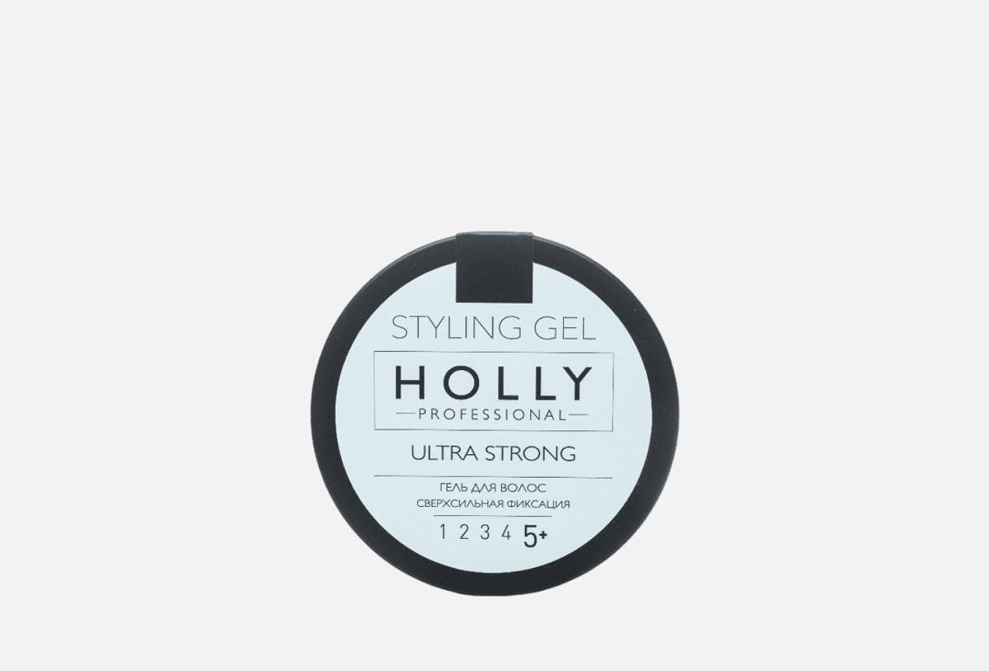Гель для укладки волос экстремальной фиксации  Holly Professional ULTRA STRONG 5+ 