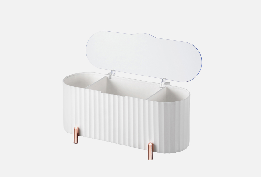 

Органайзер BIRDHOUSE, Белый, Для ватных палочек и дисков 1 шт