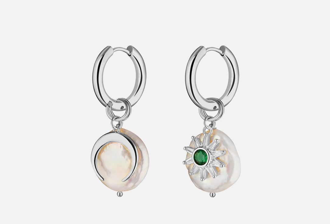 Изображение товара серьги GINADREAMS Я - мое солнце, я же - моя луна Silver