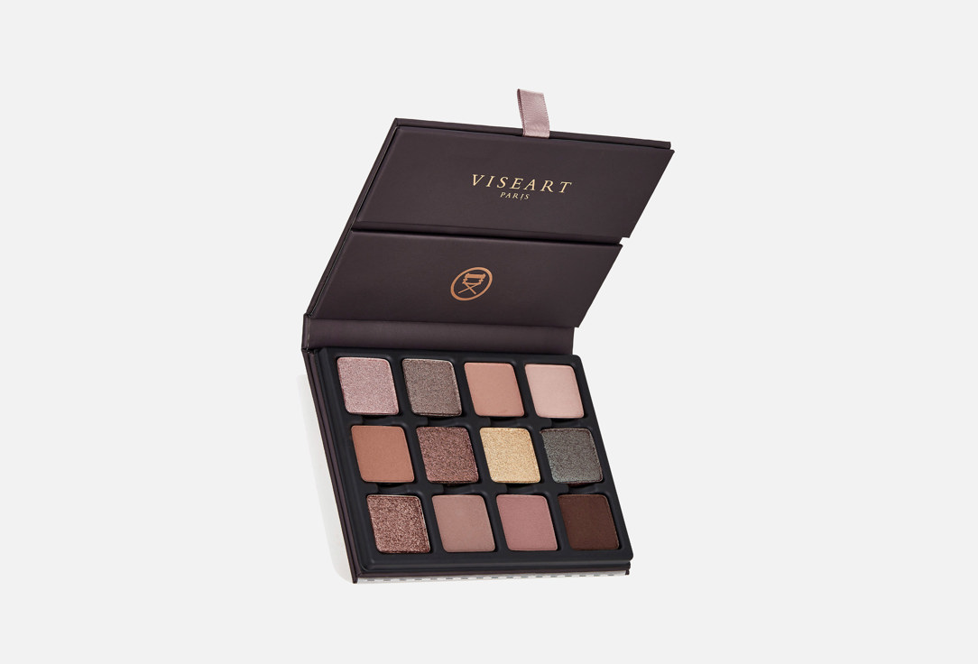 Изображение товара Палетка теней для век VISEART Cashmerie Charmeuse Étendu насыщенная палитра шелковистых оттенков