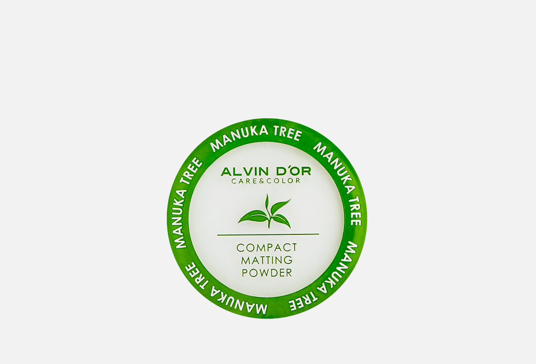 Пудра компактная для лица ALVIN D'OR Manuka Tree 10 г