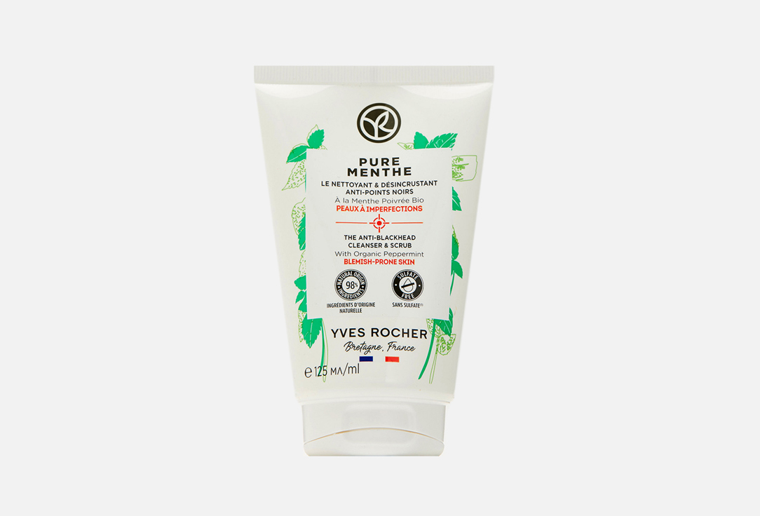 Изображение товара Гель-гоммаж для умывания против черных точек Yves Rocher Le Nettoyant & Désincrustant Anti-Points Noirs