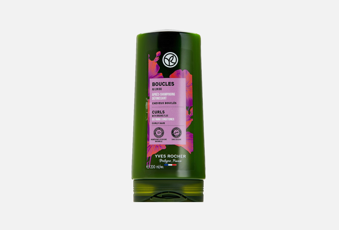 Изображение товара Кондиционер упругие локоны Yves Rocher Boucles Après-Shampooing Définissant