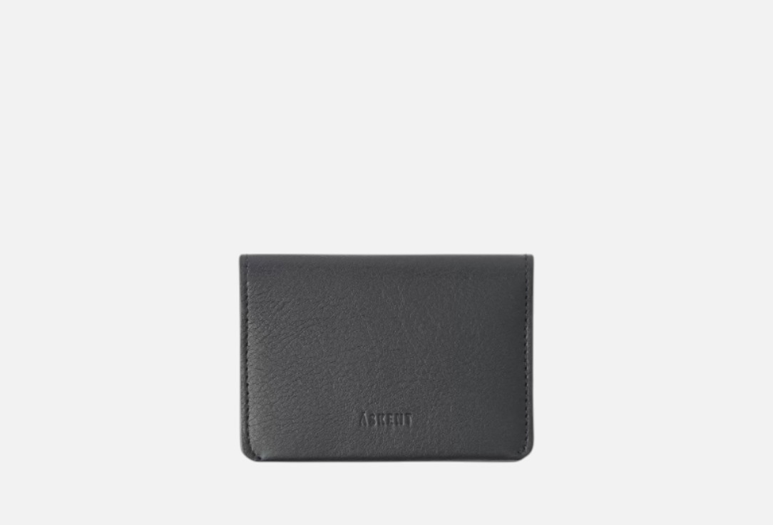 

Кожаный картхолдер ASKENT, Черный, Черный 1 шт