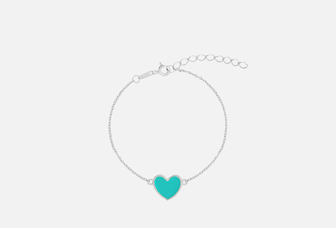 Изображение товара Серебряный браслет ACSY JOKER для женщин с эмалевой вставкой