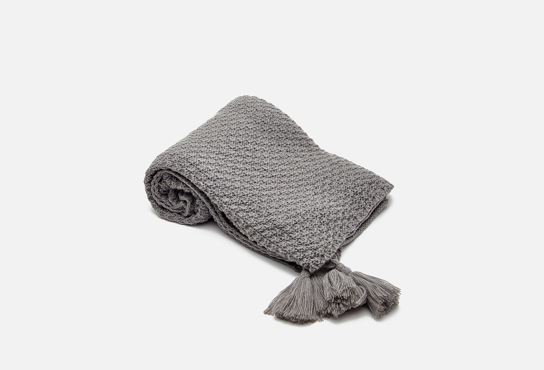 Плед TOWELS BY SHIROKOVA Tenderness gray 1 шт