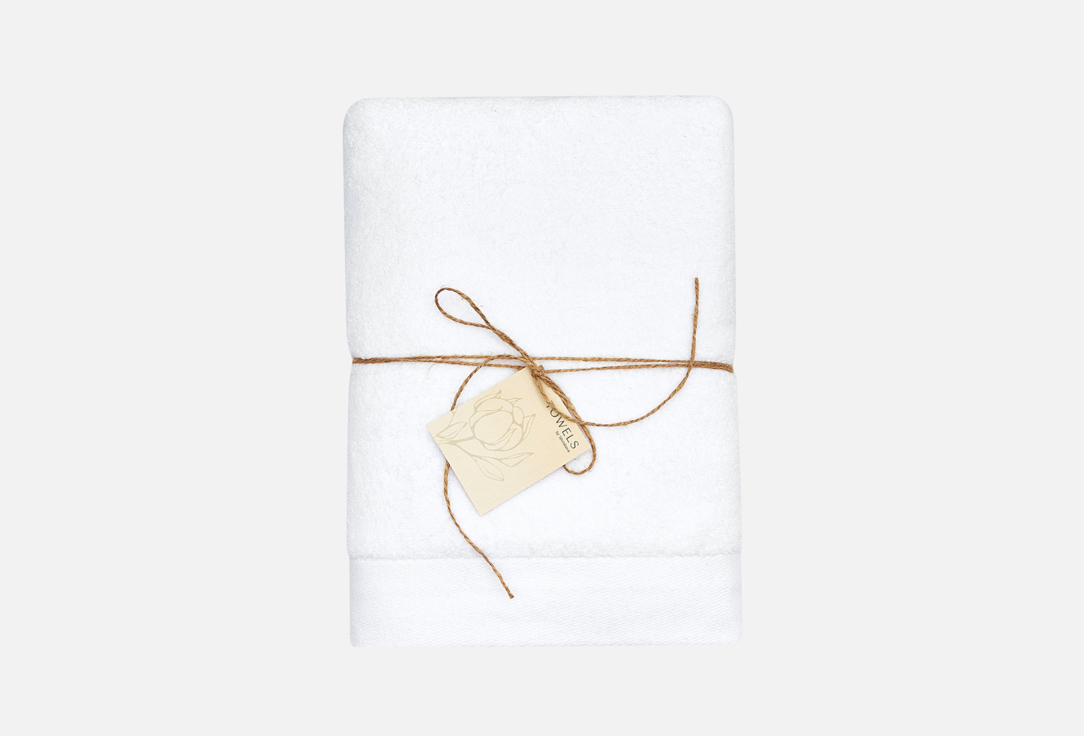 Полотенце  Towels by Shirokova Snow whitе 140х70  Белоснежное