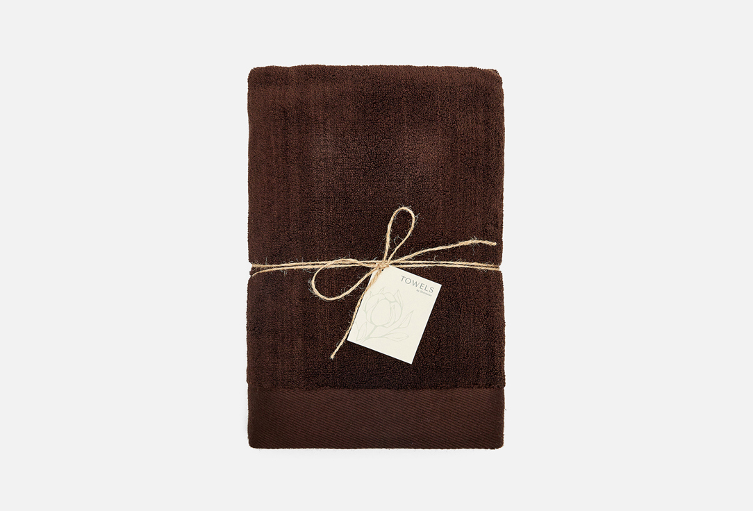 Полотенце TOWELS BY SHIROKOVA Chocolate 140х70 цена и фото